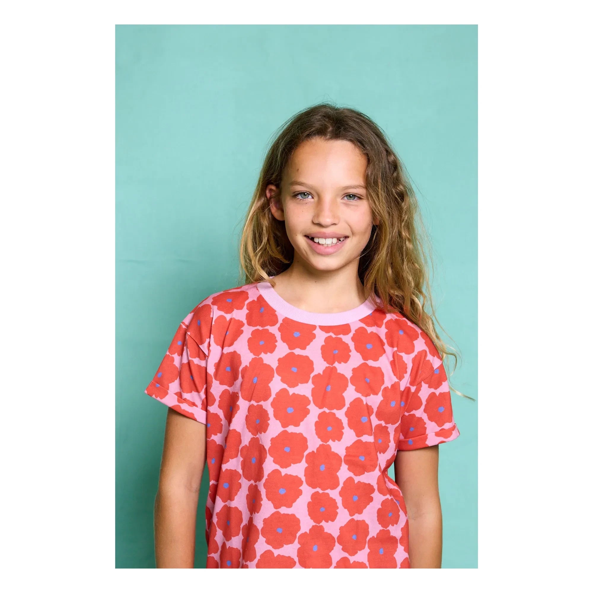 Favorite People - Flowery Napoli T-Shirt | Rot