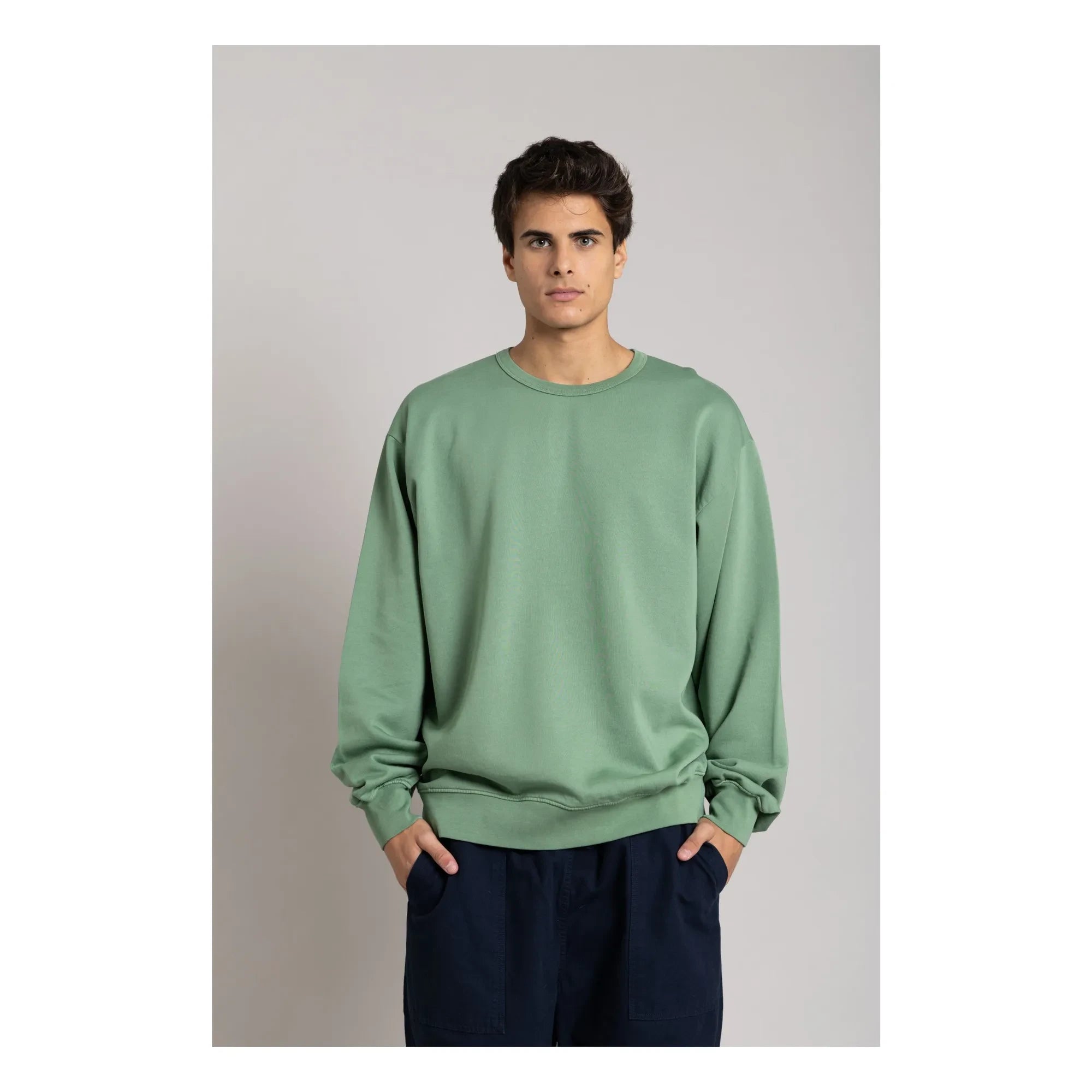 Smallable Man - Bond Sweatshirt aus Bio-Baumwolle | Khaki