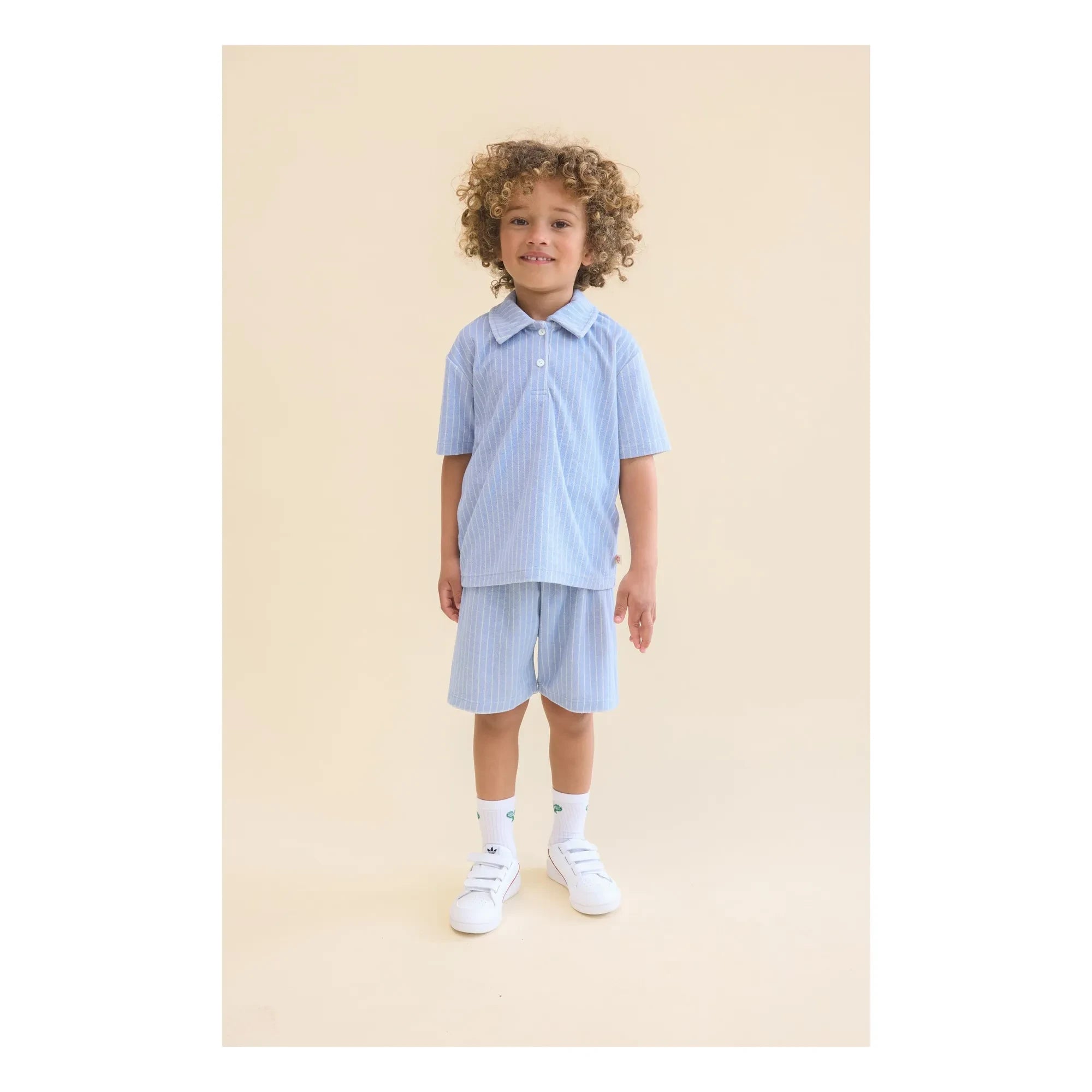 Flöss - Gestreiftes Poloshirt Norh | Blau