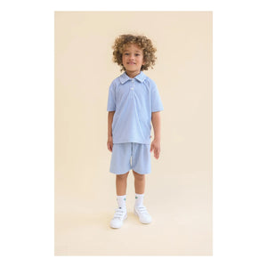Flöss - Gestreiftes Poloshirt Norh | Blau