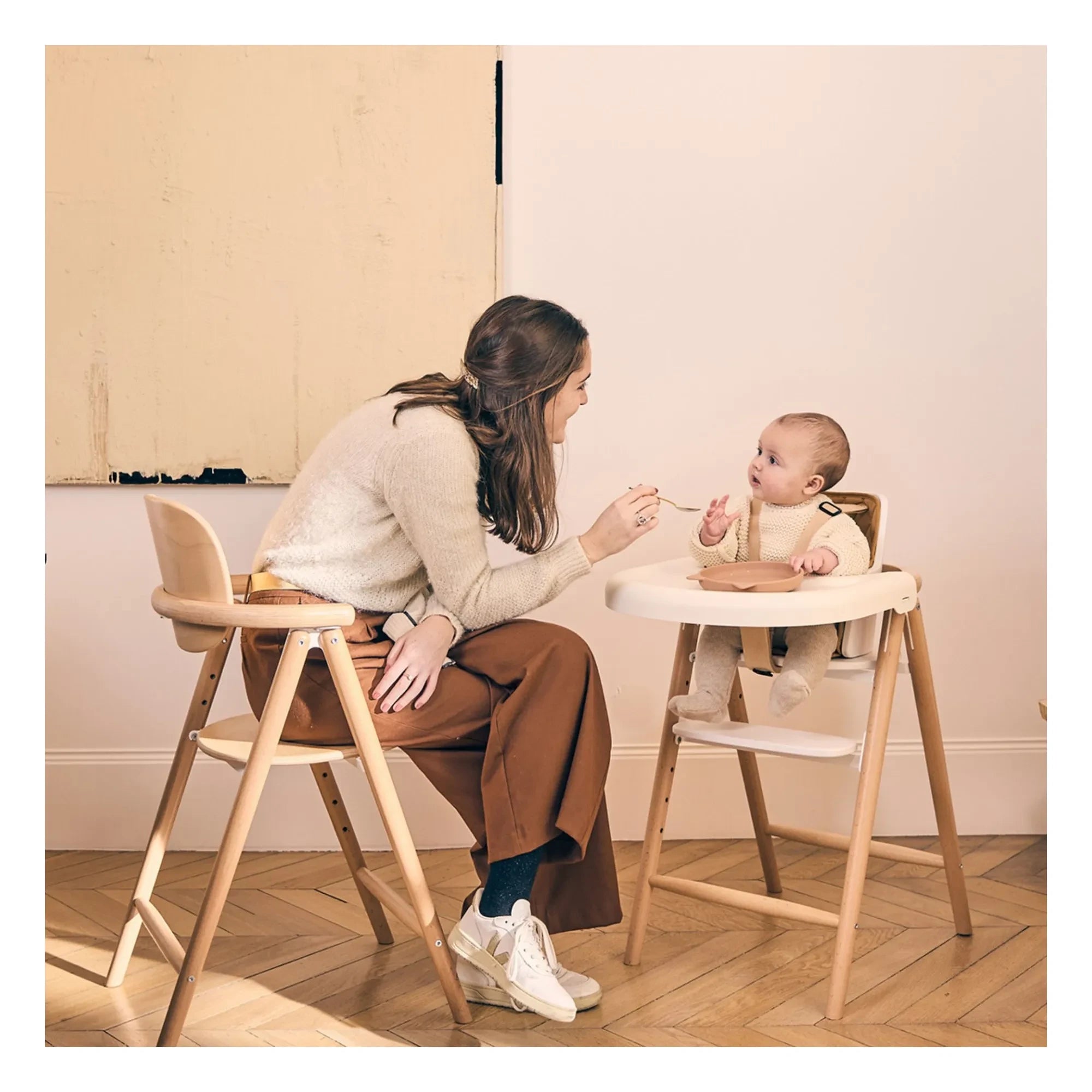 Charlie Crane - Babysitz für Tobo Hochstuhl | Weiß