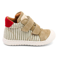 bisgaard - Thor V Gestreifte Sneaker | Salbei