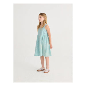 Bobo Choses - Bio-Baumwoll-Gänseblümchen-Kleid | Hellblau