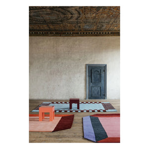 Layered - Wollteppich Teklan Box, Tekla Evelina Severin | Koralle