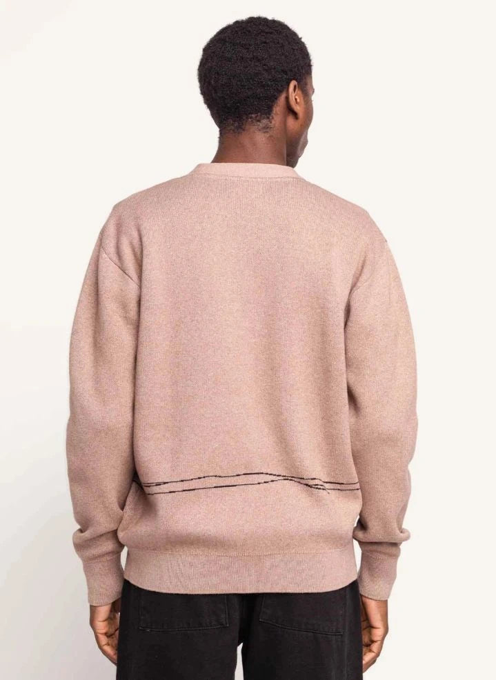 Olow - Strickjacke | Taupe Braun
