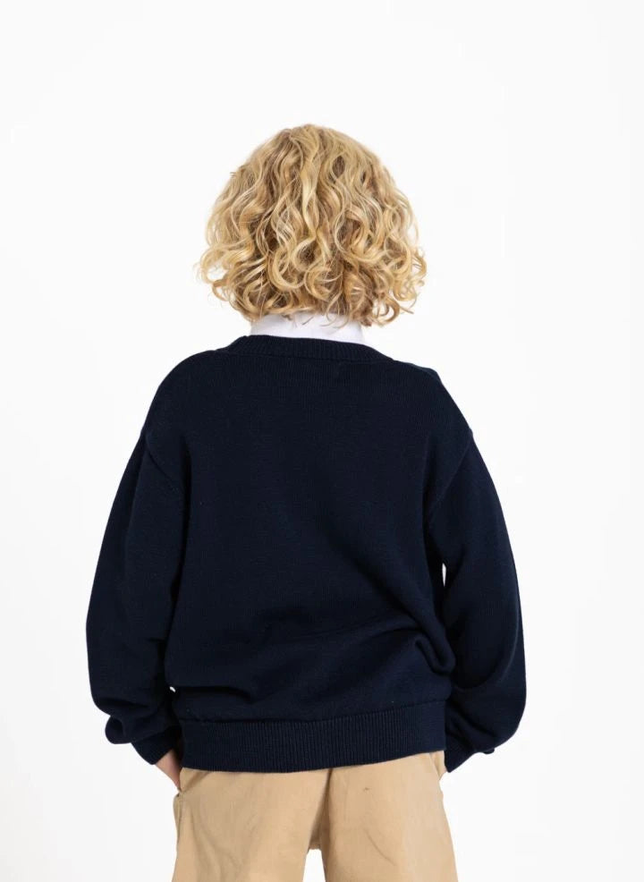 Smallable Kid - Harcourt Organische Baumwolljacke | Marineblau