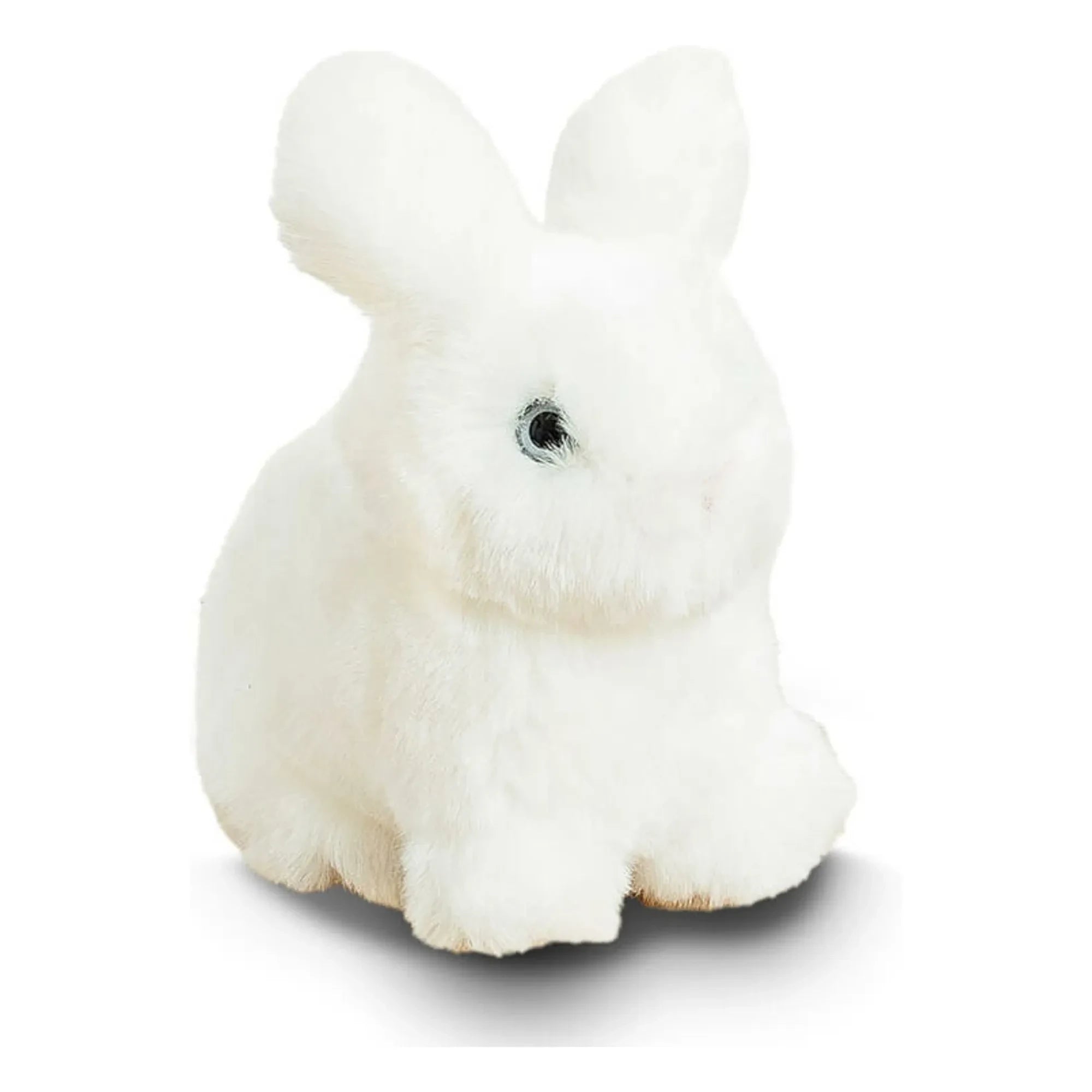 La Pelucherie - Plüschhase Léon 15 cm | Weiß