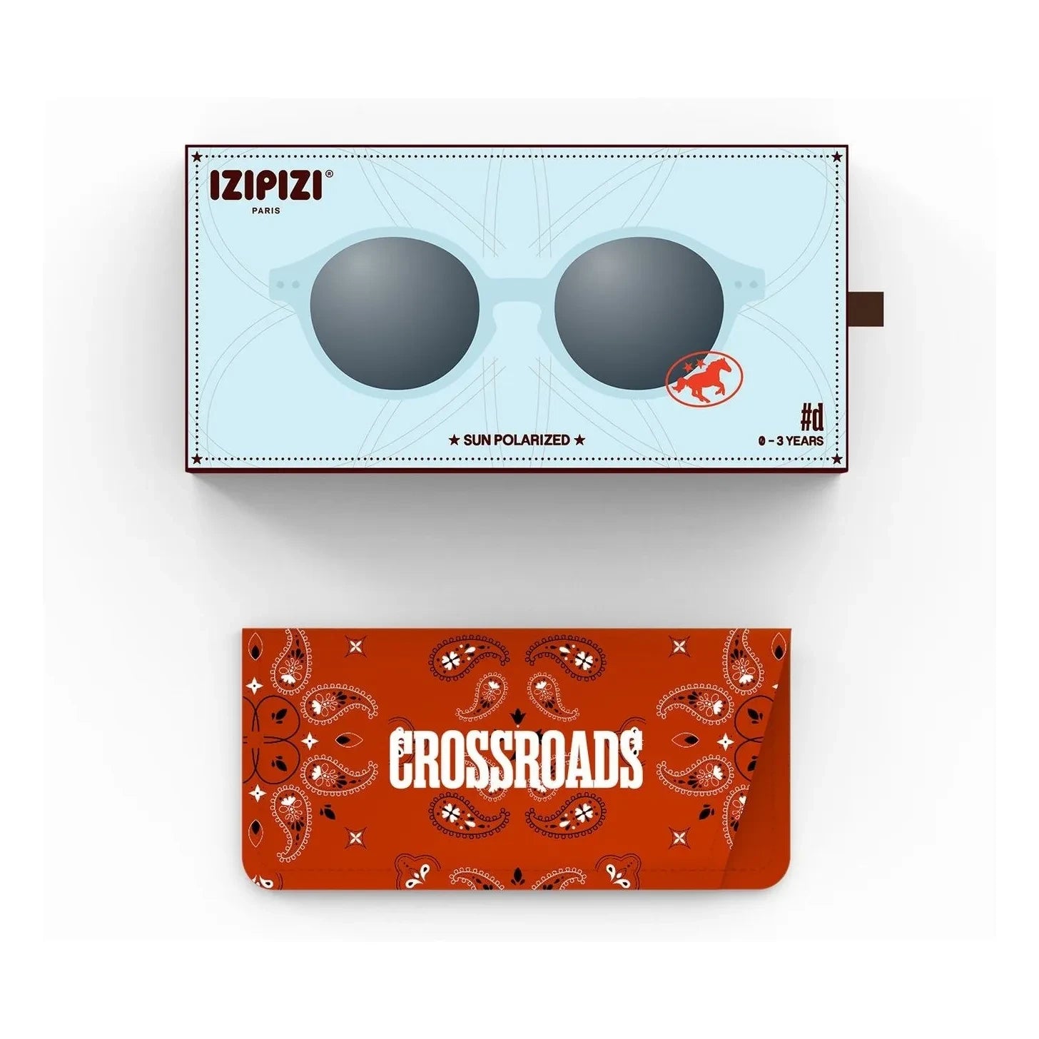 IZIPIZI - Sonnenbrille #D Baby | Hellblau