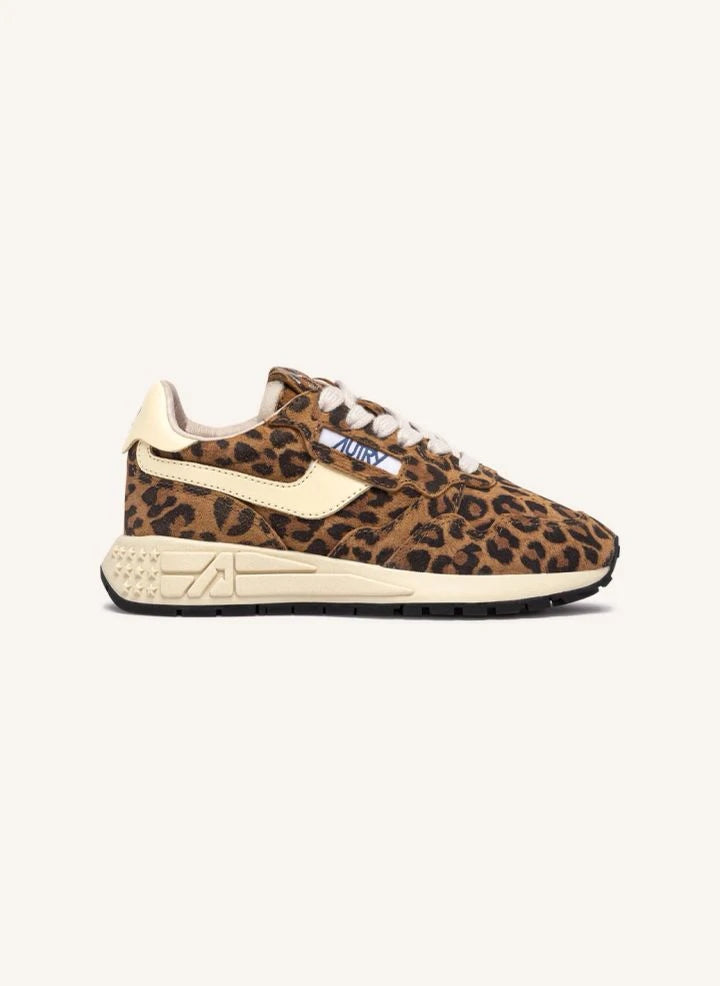 Autry - Reelwikid Niedrig Wildleder Sportschuhe | Leopard