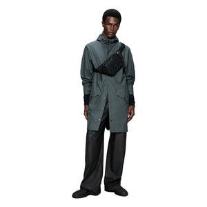 Rains - Langer Mantel W3 | Dunkelgrau
