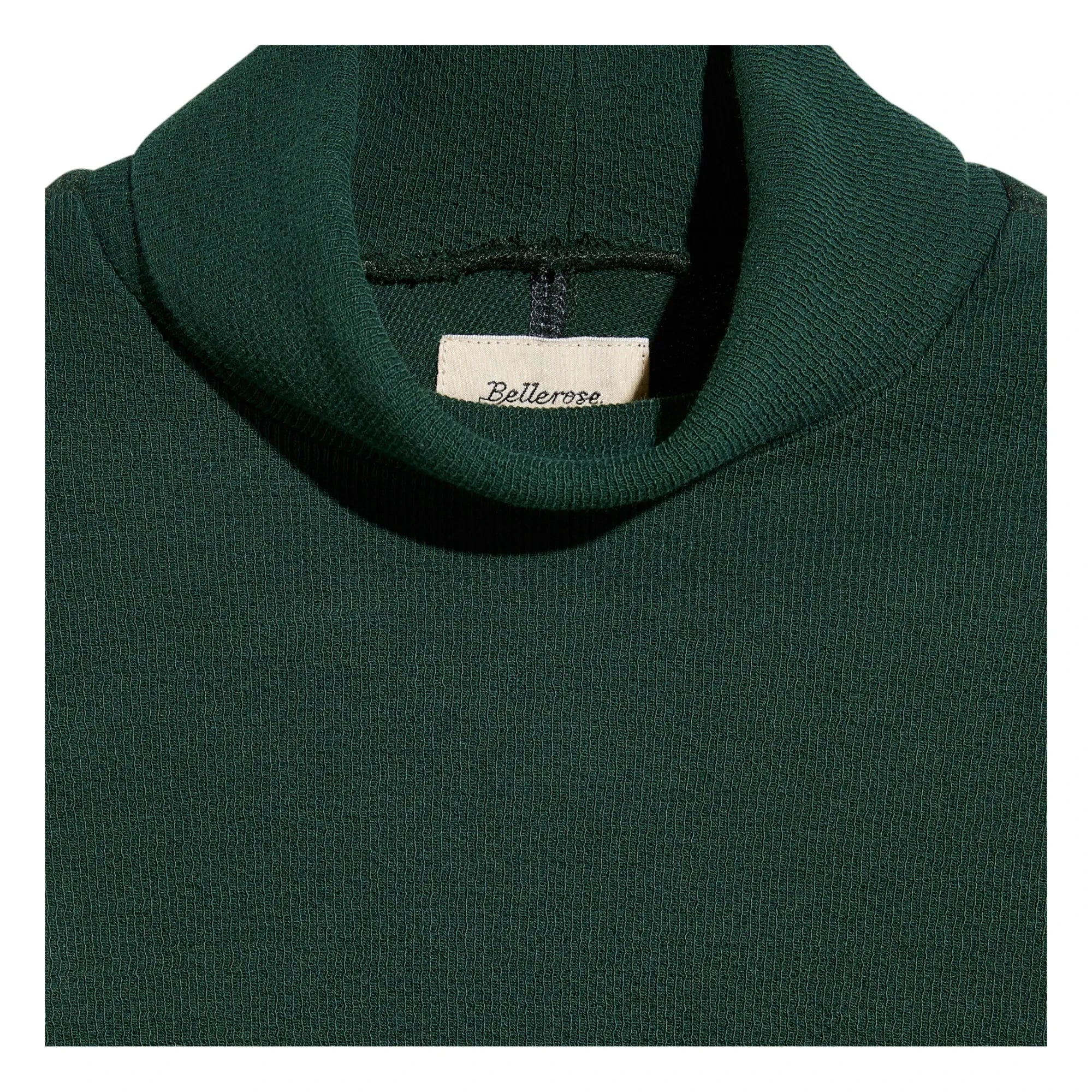 Bellerose - Uni Sanco Rollkragenpullover | Dunkelgrün
