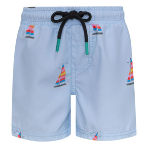 Pepita & Me - Hellblaue Segelshorts