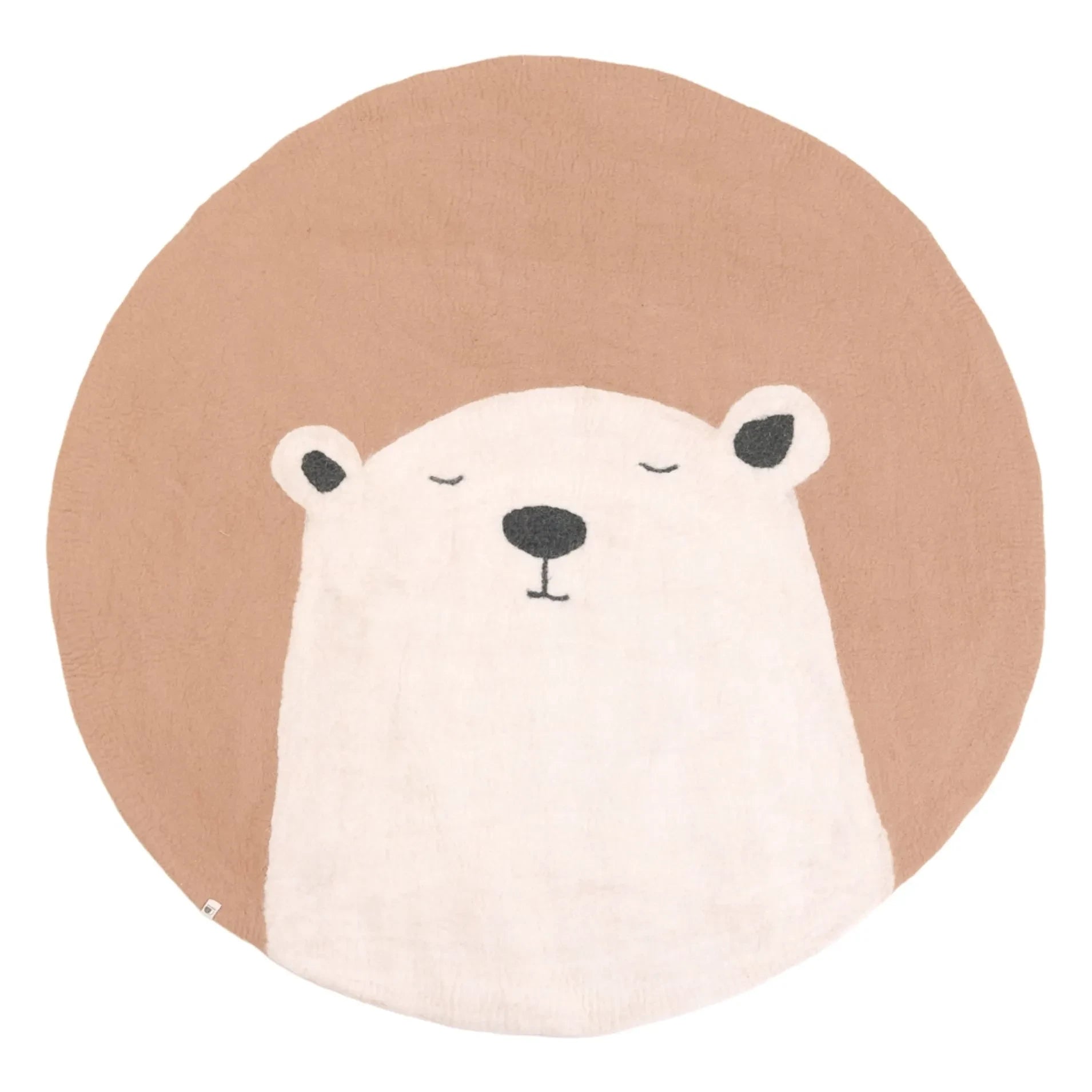 Muskhane - Felt Pasu Grizzly halı | Bej