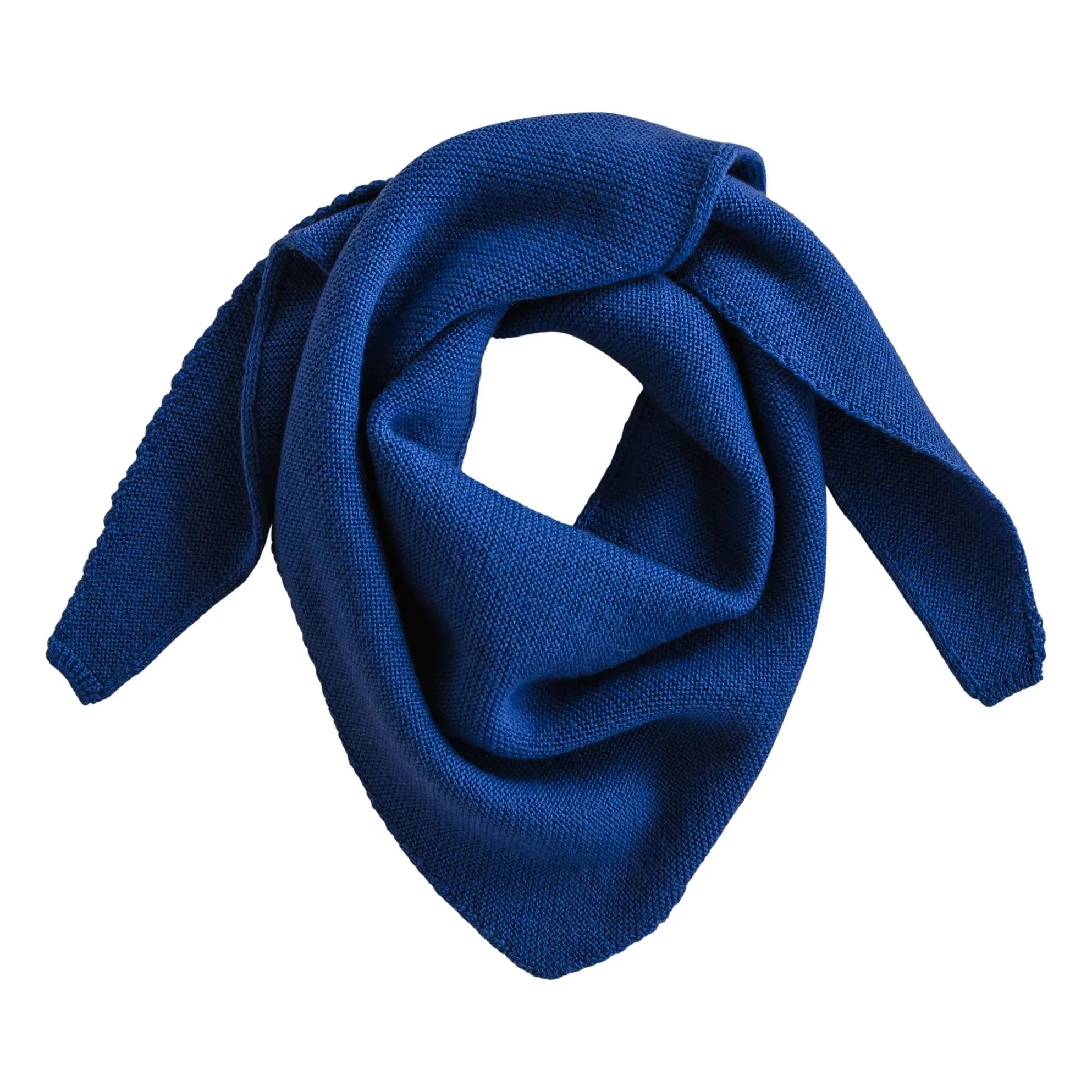Hvid - Josephina Yün Merino Atkı | Cobalt