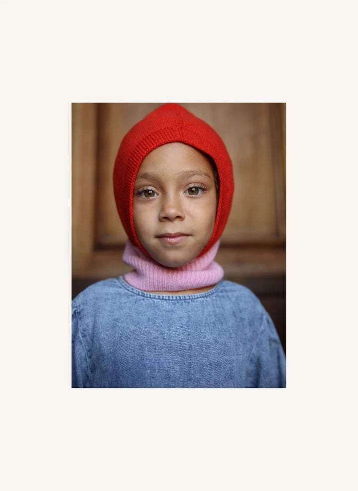 Hvid - Eddy Merino Wolle Balaklava | Rosa