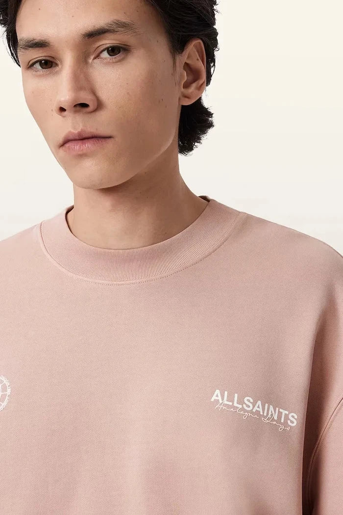 AllSaints EMBLEM Pamuklu Sweatshirt