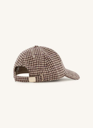 Chloé - Chloé Pied-de-Poule Mütze | Braun