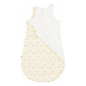 Petit Bateau - Bio-Baumwoll-Schlafsack mit Fruchtmotiv | Ecru