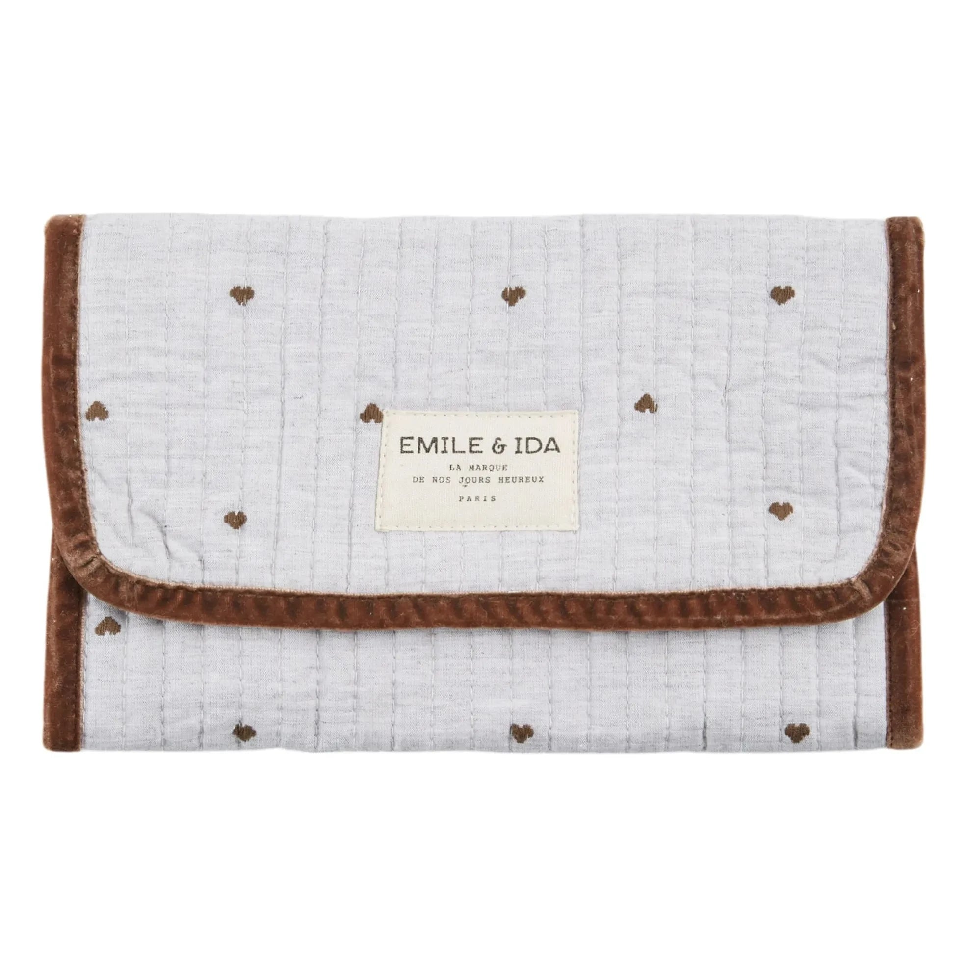 Emile et Ida - Mäppchen für Make-up-Pinsel | Grau