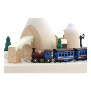Wooderful life - Winterzug Holz-Spieluhr