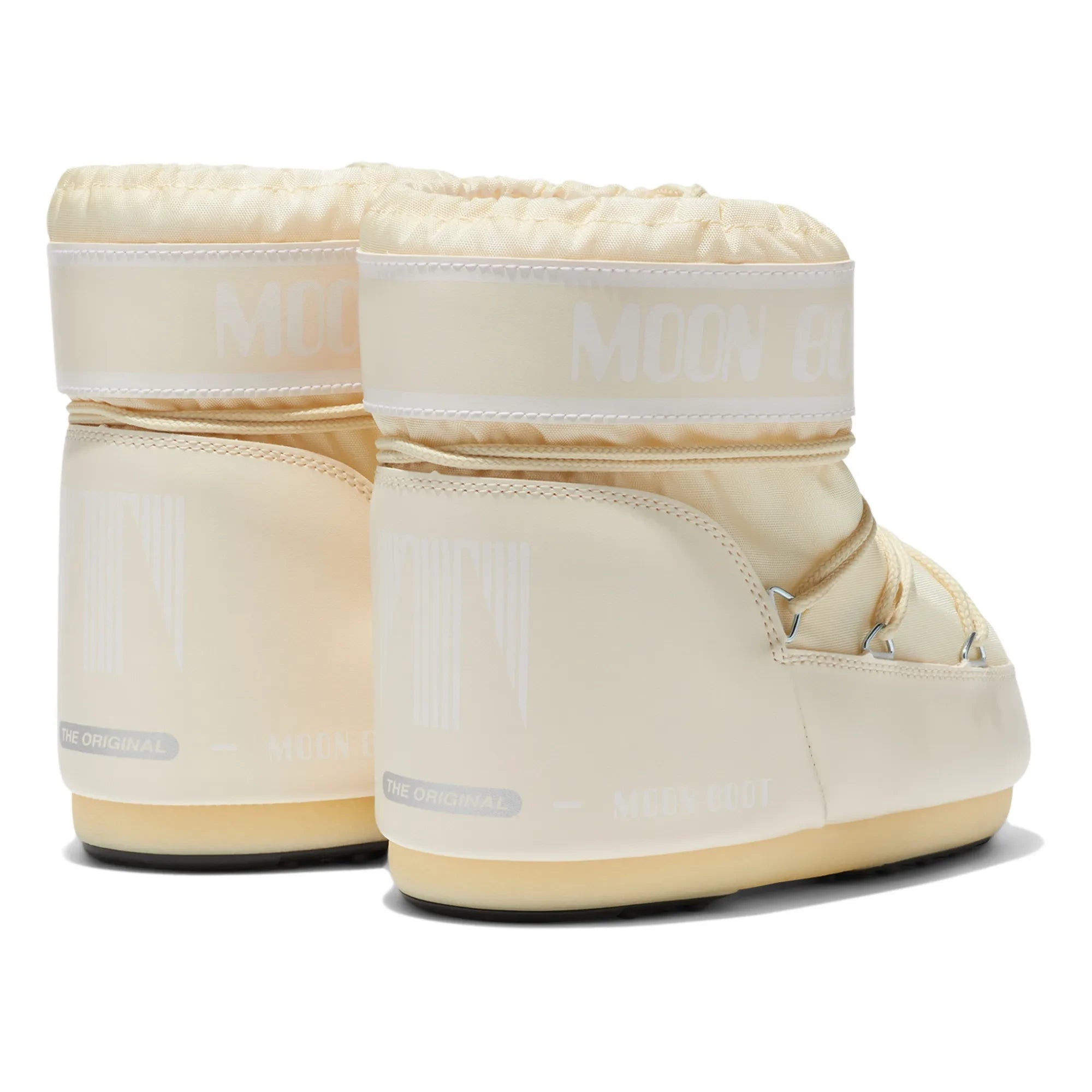 Moon Boot - Nylon Moon Boots mit niedrigem Schaft | Ecru