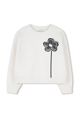 Marc Jacobs çocuk pamuklu sweatshirt