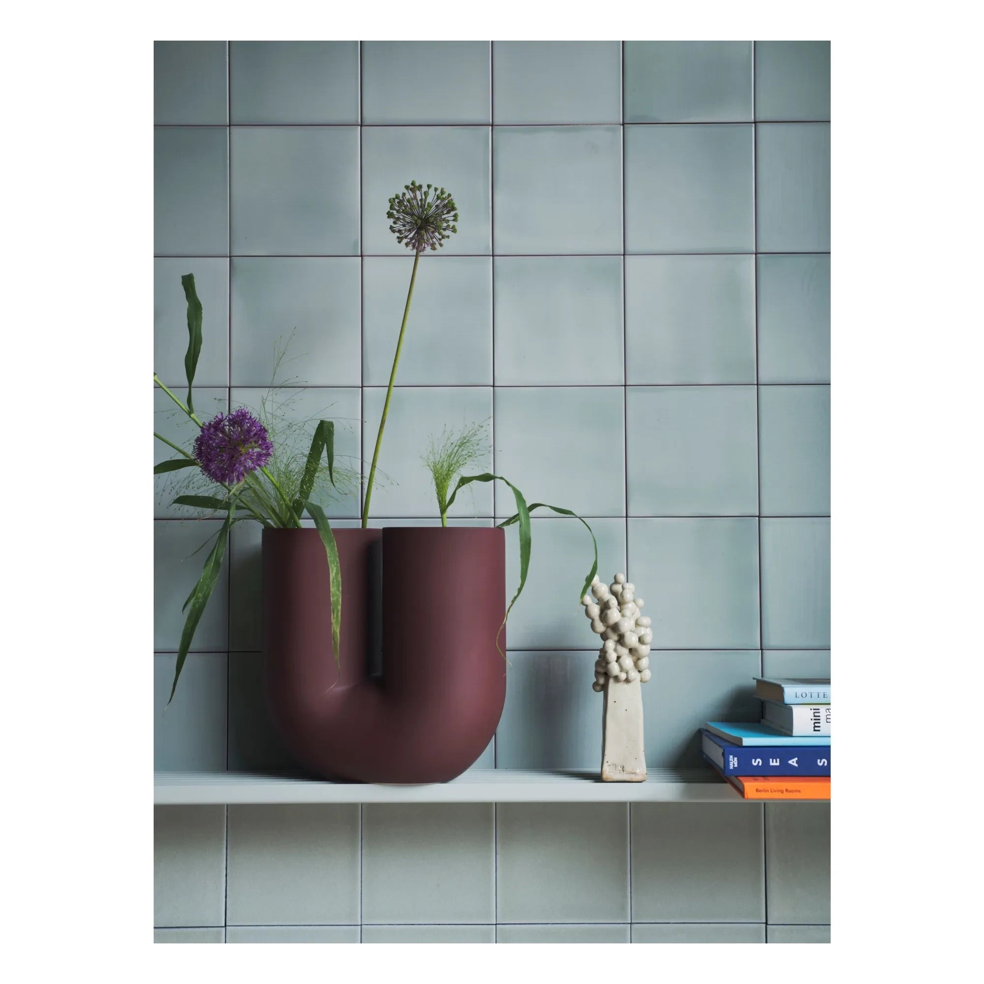 Muuto - Kink Vase | Bordeaux