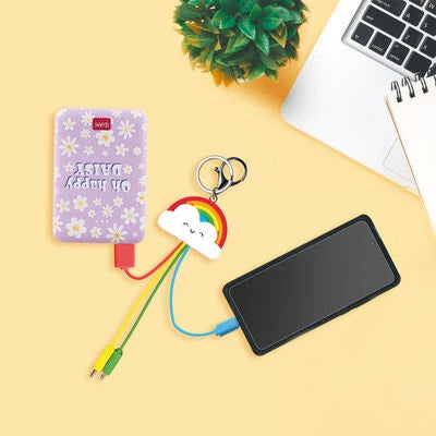 Legami - Tragbares Powerbank Daisy - Meine Superkraft