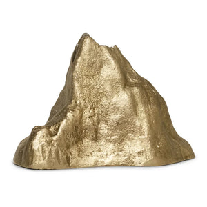 Ferm Living – Kerzenhalter aus Stein und Messing | Messing