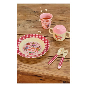 Rice - Héro Melamin Suppenteller | Rosa
