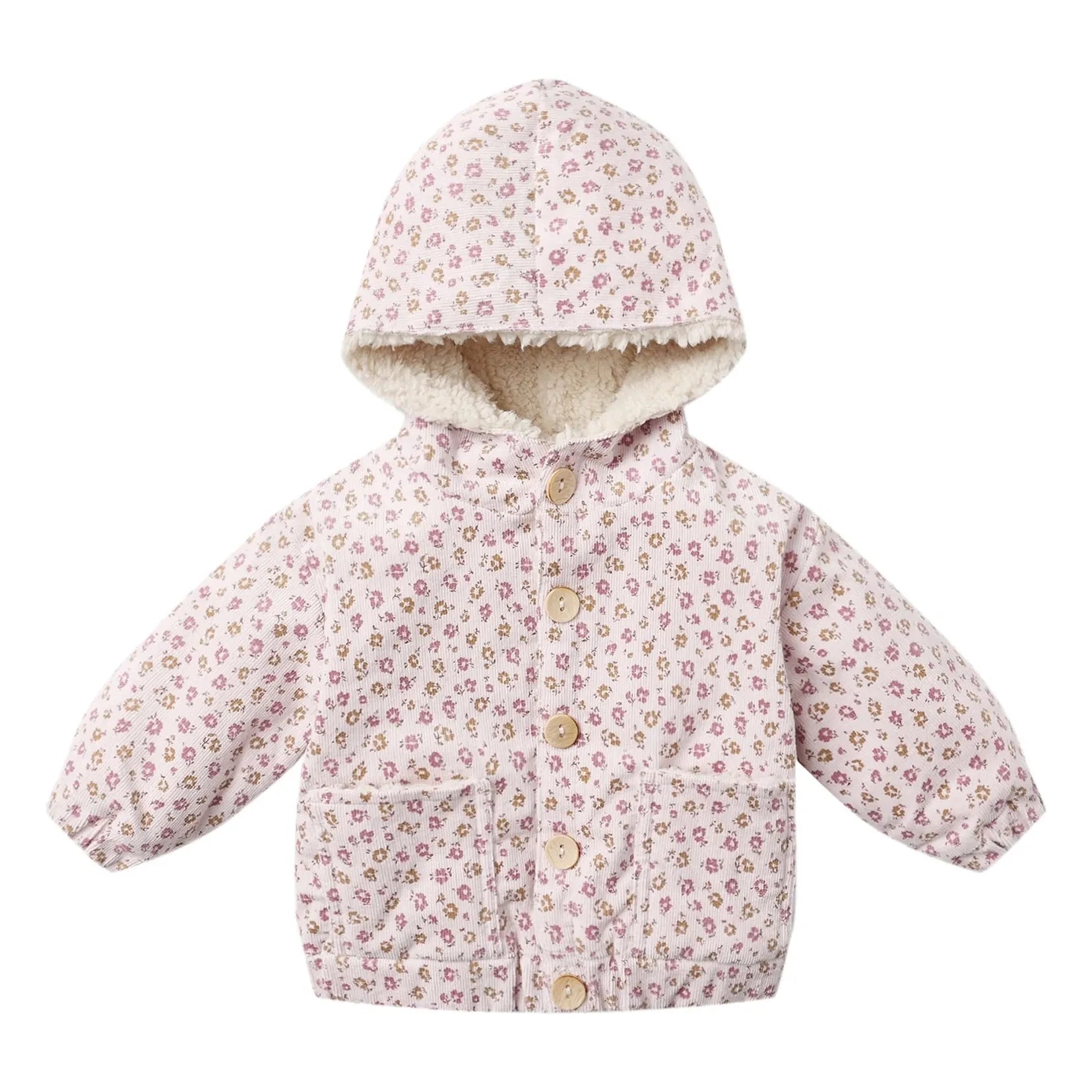 Quincy Mae - Fleurie Samt Bio-Jacke | Lila