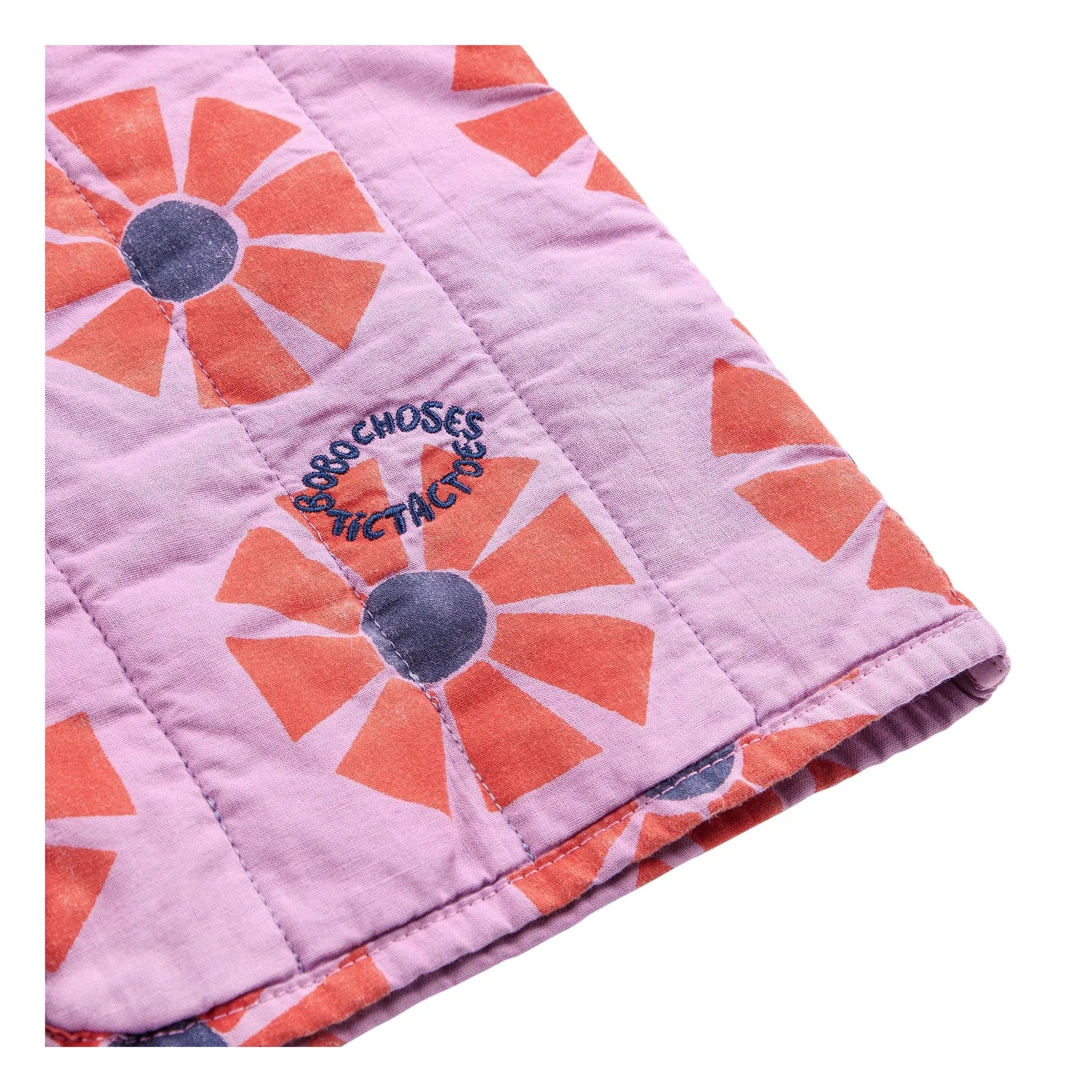 Bobo Choses - Kaleidoscope Bio-Baumwoll-Ärmellose Jacke | Lila