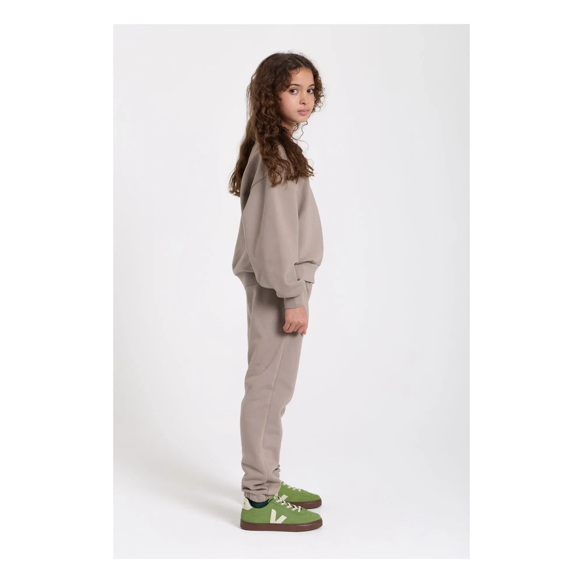 Smallable Kid - Kiwi Bio-Baumwoll-Jogger | Taupe Grau