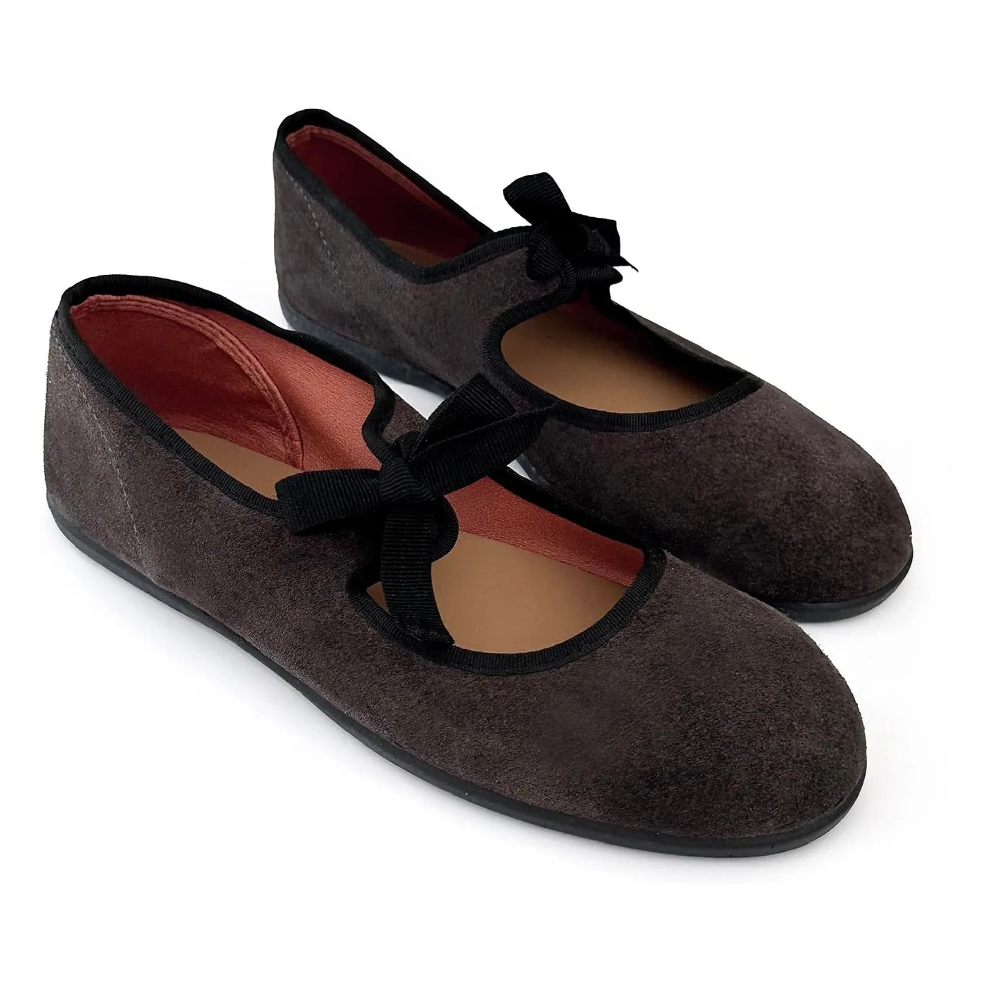 Hermosilla - Ballettschuhe Bilbao Daim - Damenkollektion | Grau