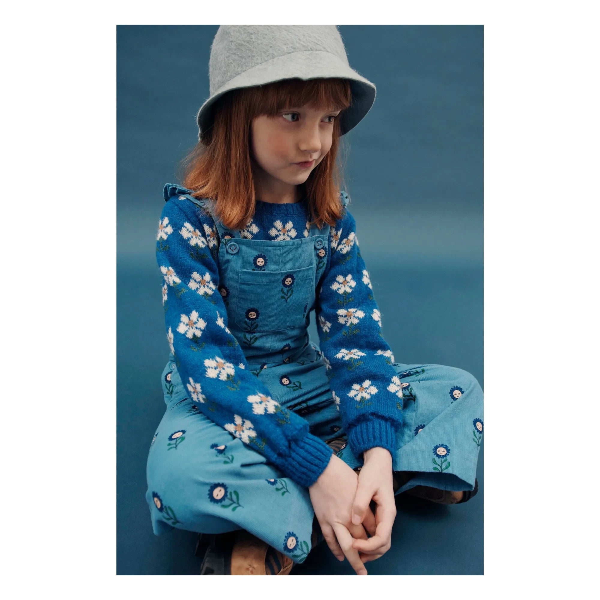 Emile et Ida - Marguerite Wollpullover | Königsblau
