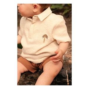 Donsje - Polo Wouti Palm | Off White