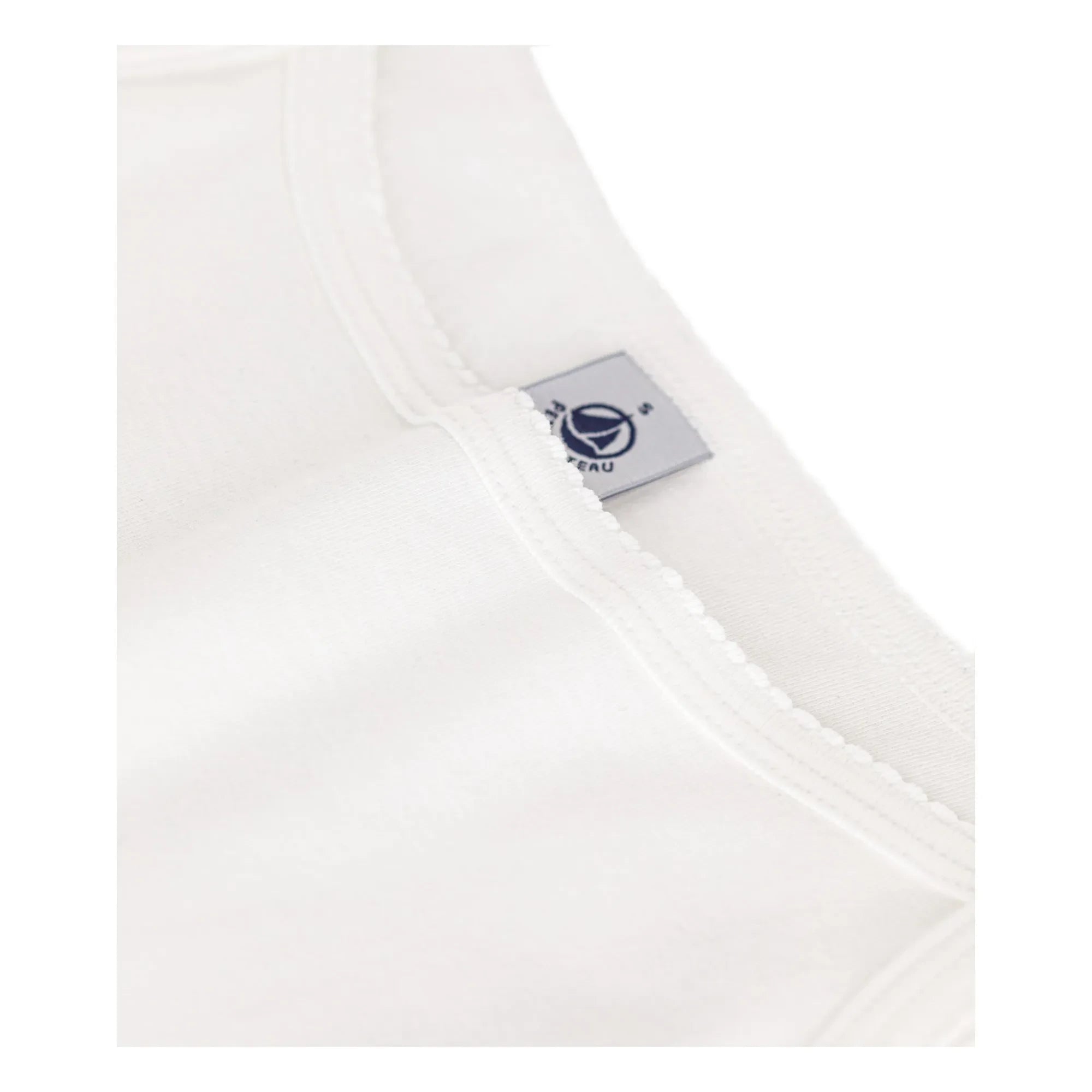 Petit Bateau - Cocotte Bio-Baumwoll-Unterhemd | Weiß