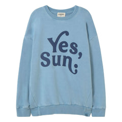 Cozmo - Sweat Atlas Yes Sun | Hellblau