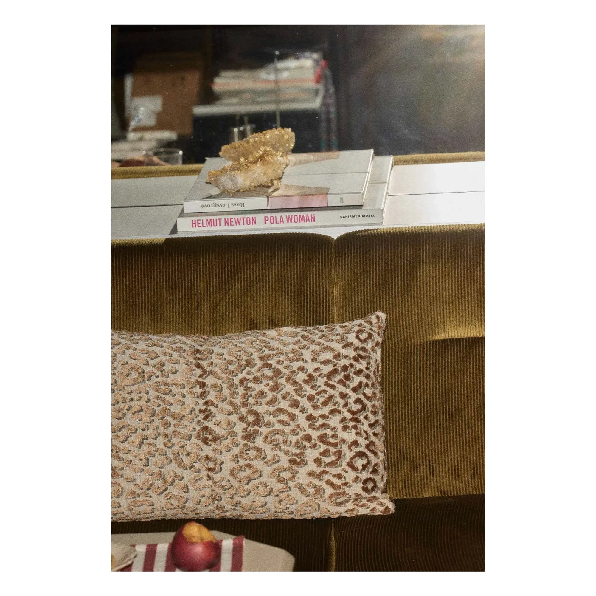 Gabrielle Paris - Jacquard Kissenbezug | Leopard