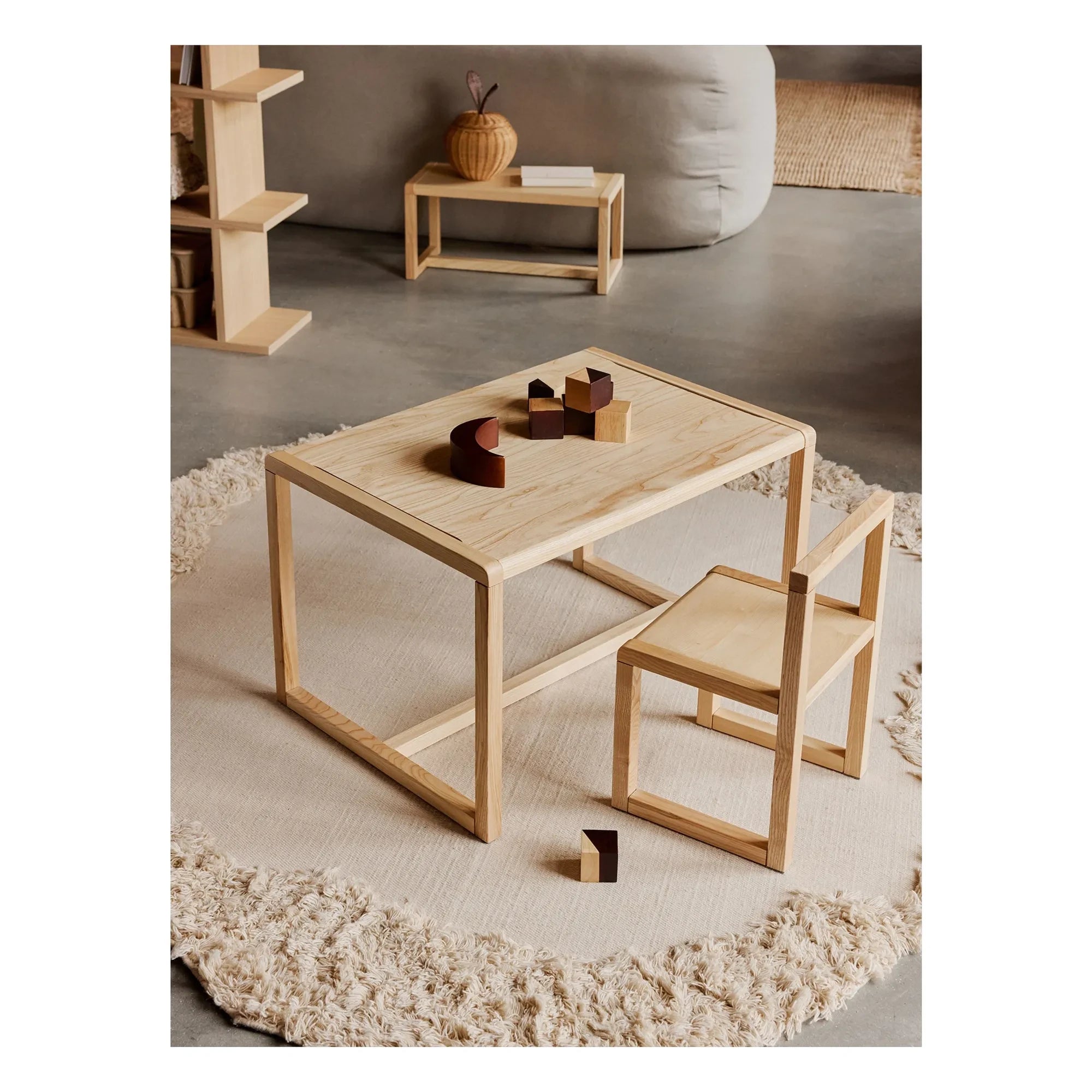 Ferm Living Kids - Architect Tisch | Asche