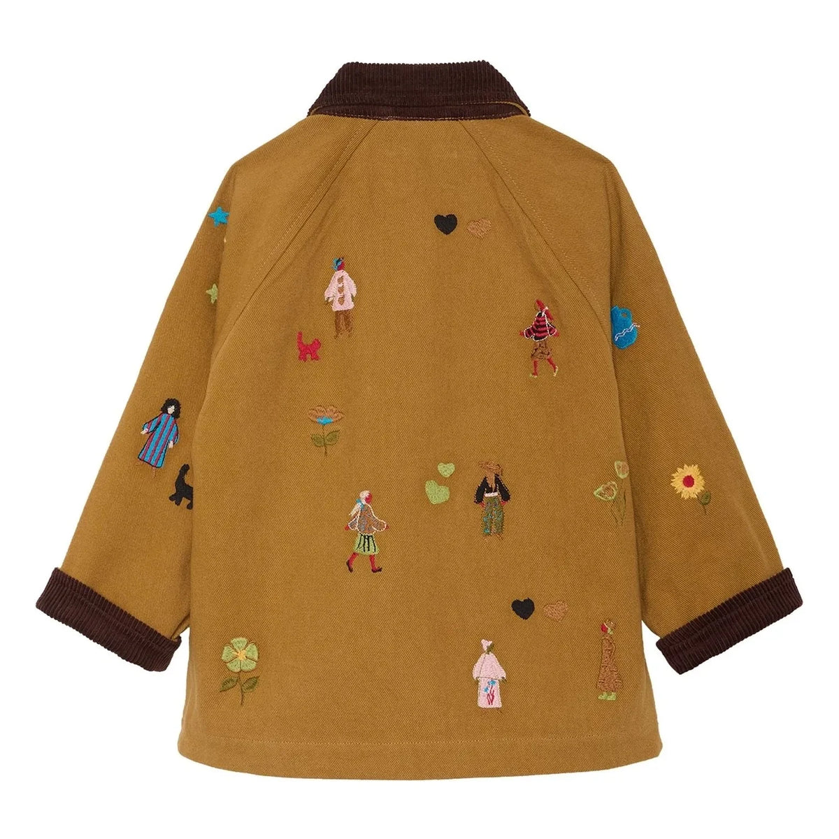 SISSEL EDELBO - Cara Bio-Baumwolljacke - Kinderkollektion | Camel