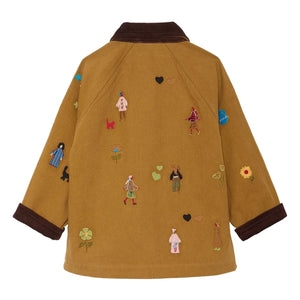 SISSEL EDELBO - Cara Bio-Baumwolljacke - Kinderkollektion | Camel