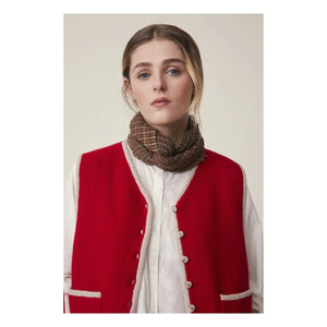 Moismont - Corneille Atkı No. 852, Yün | Kahverengi