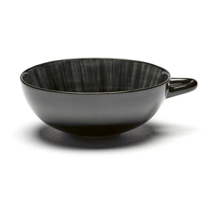 Serax - Ann Demeulemeester Keramikbecher - 2er Set | Schwarz
