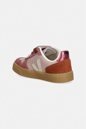 Veja Small V-10 çocuk deri spor ayakkabı