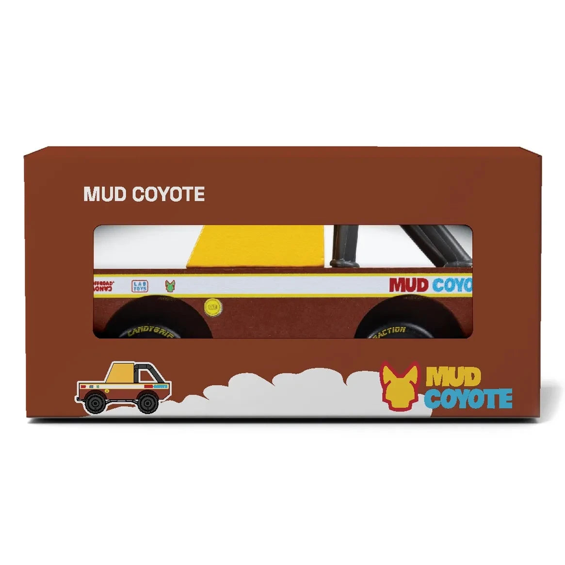 Candylab - Toons - Mud Coyote Araba | Kahverengi
