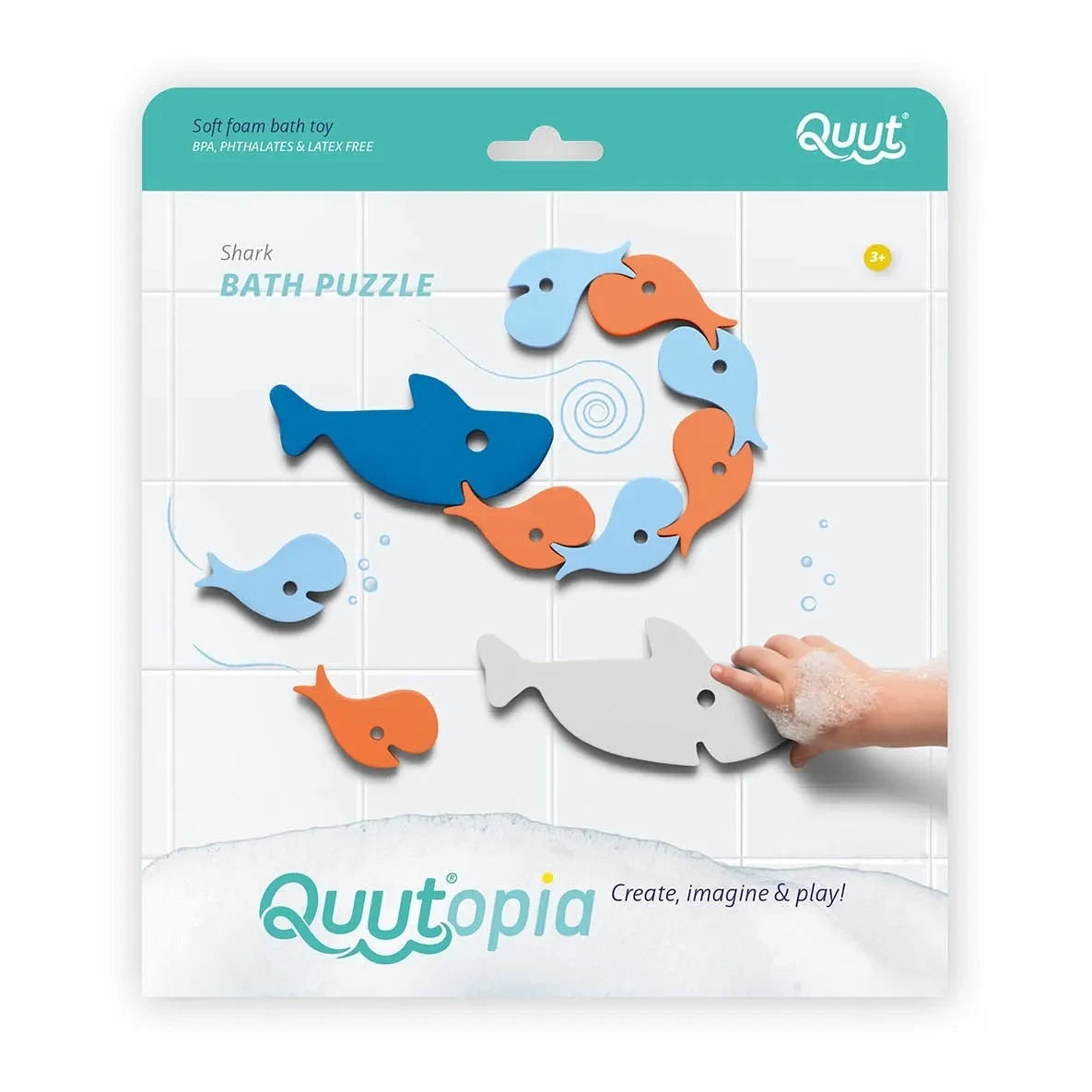 Quut - Hai-Badepuzzle