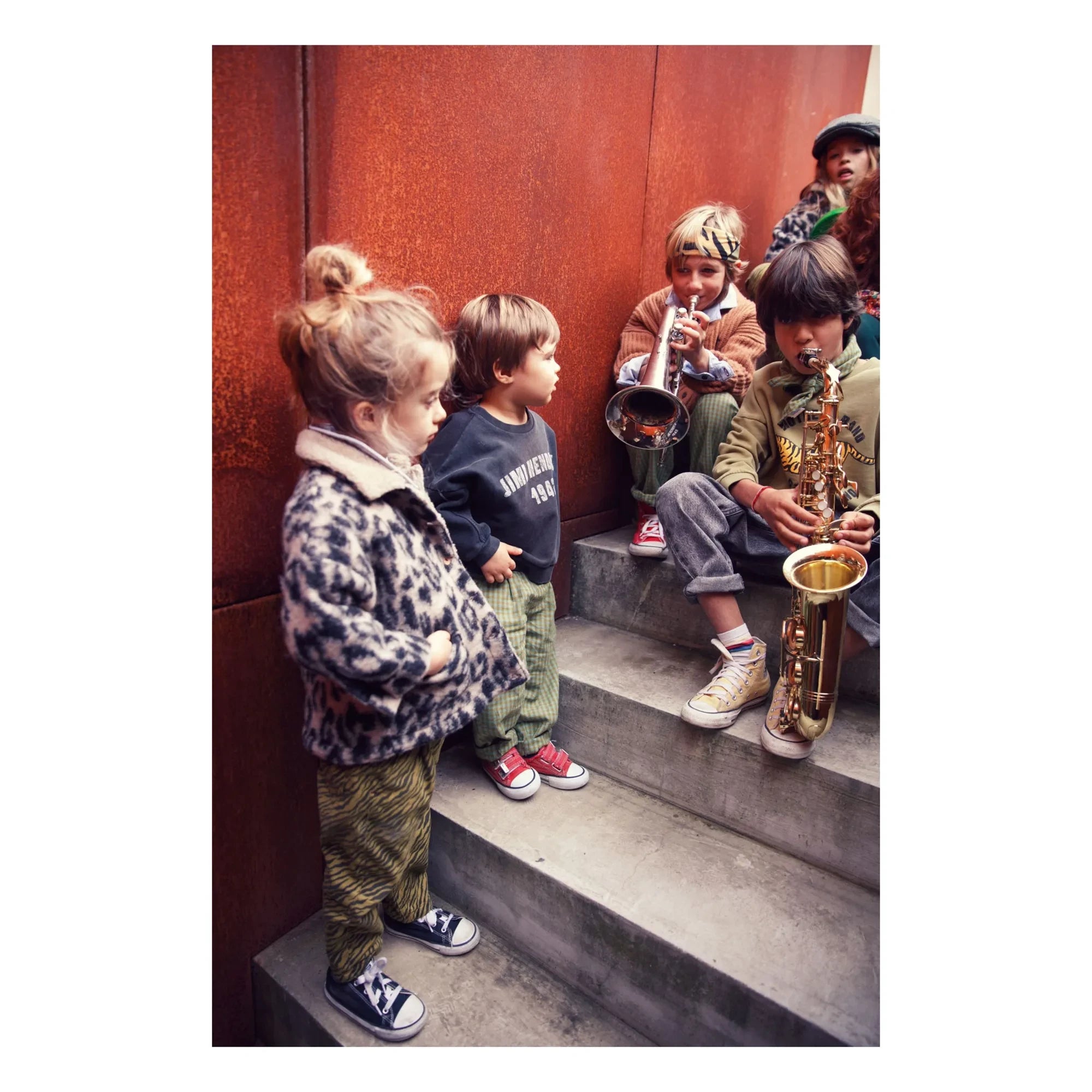 Piupiuchick - Organik Pamuklu Kareli Pantolon | Yeşil
