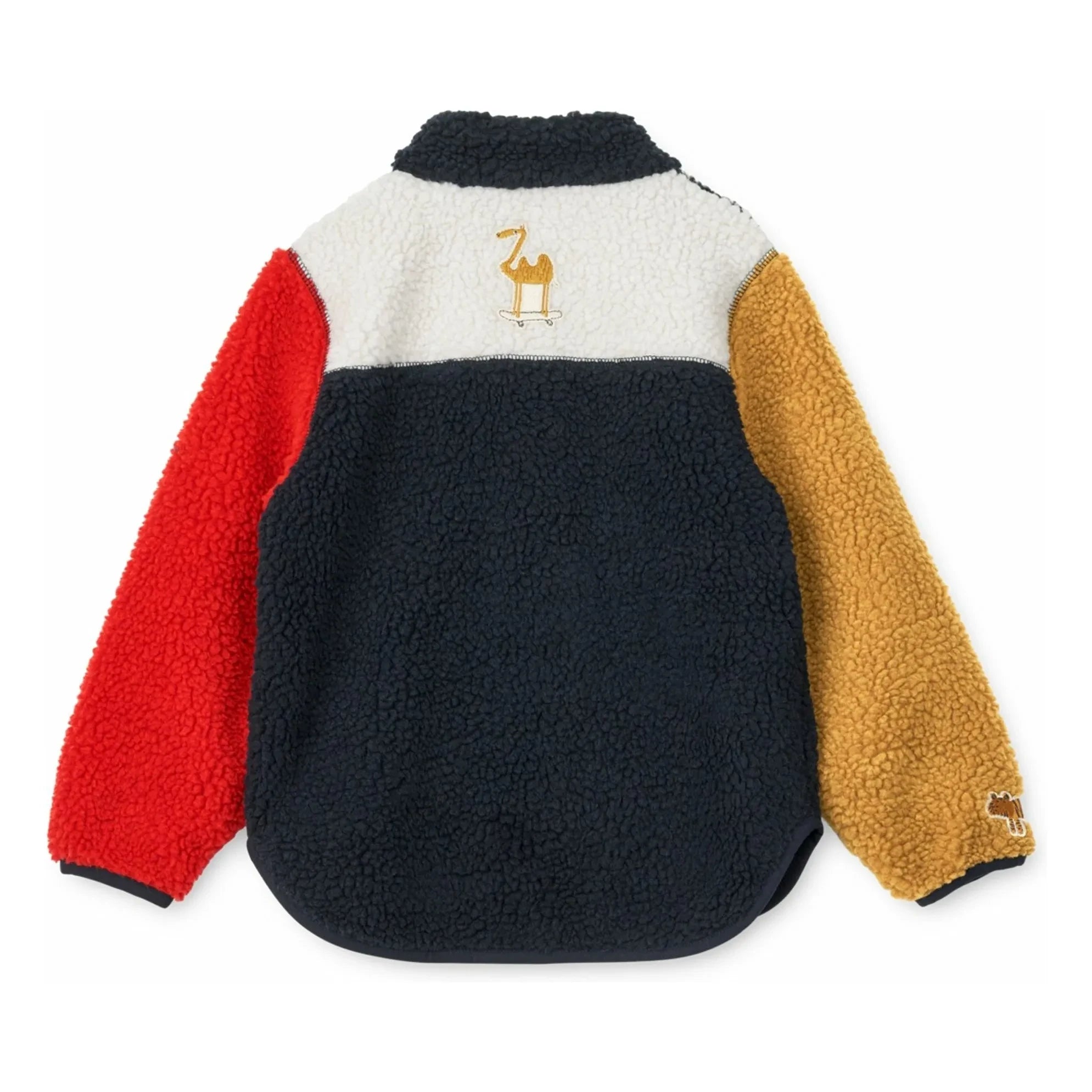 Liewood - Nolan Sherpa Jacke aus recycelter Faser | Zimt