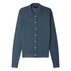 Soeur - Hailey Merinowoll-Strickjacke | Blau